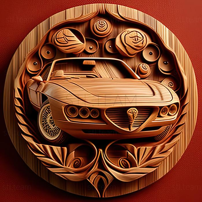3D модель Alfa Romeo Spider (STL)